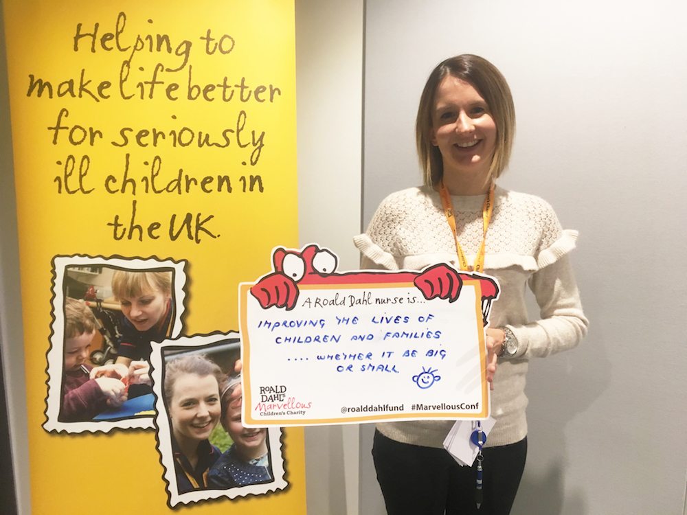 Roald Dahl Nurse Michelle Small