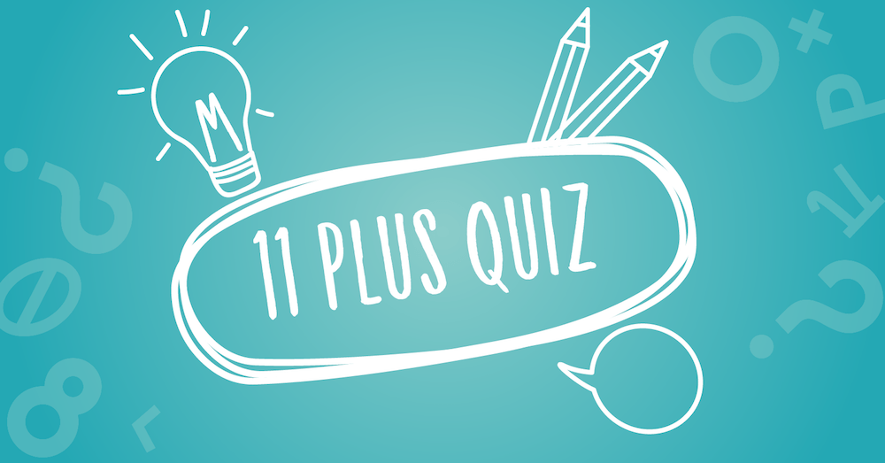 11 Plus quiz