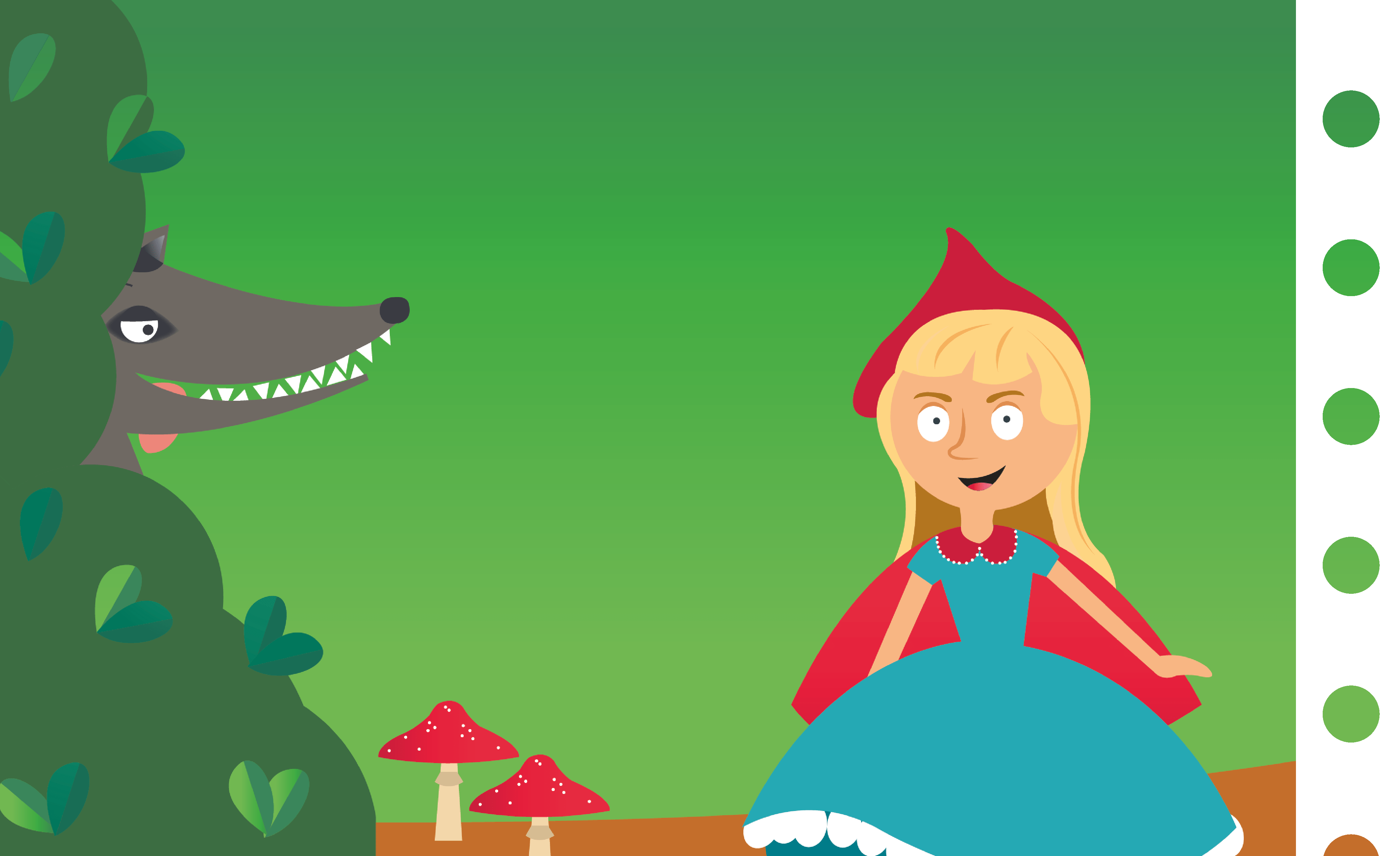 Flipped fairy tales