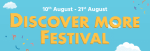 Discover More Festival banner