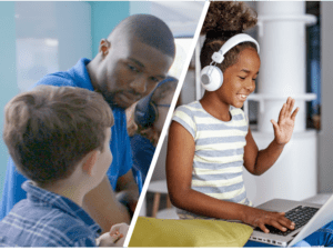 Tutors preparing kids: back to school