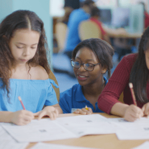 ks2 maths in the classroom with an Explore Learning tutor